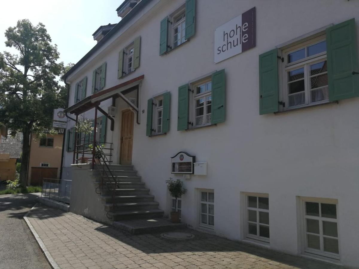 Hotel Hohe Schule Bad Überkingen Esterno foto