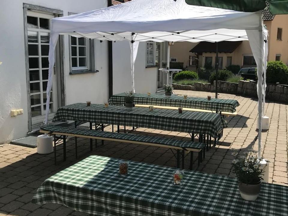 Hotel Hohe Schule Bad Überkingen Esterno foto
